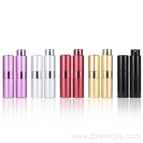 Spray mist glass aluminum perfume bottles